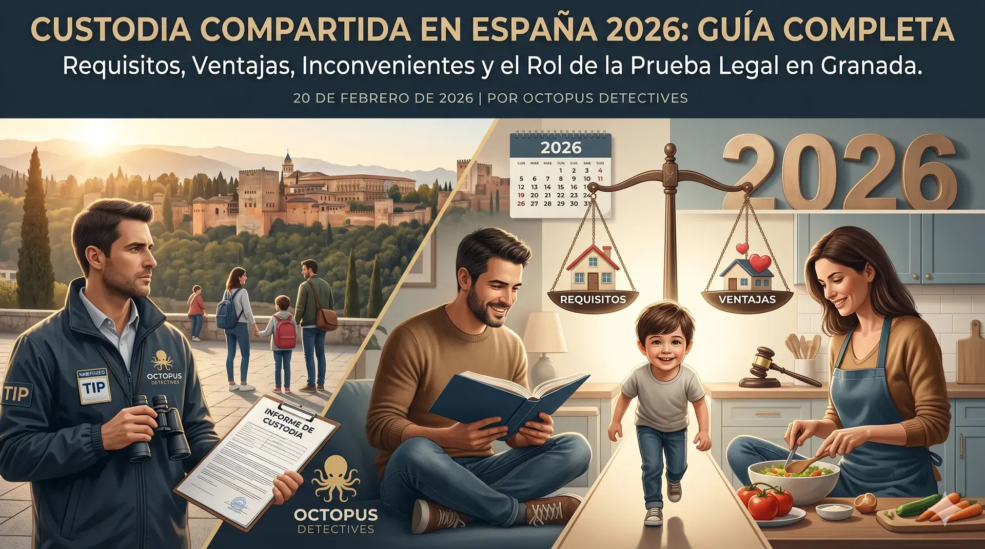 Custodia Compartida en España 2026: Requisitos, Ventajas e Inconvenientes